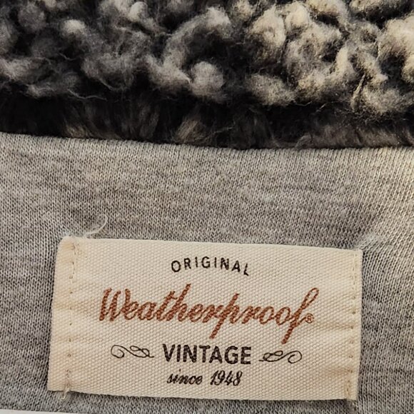 Weatherproof Vintage Cozy Gray Fuzzy Pullover Womens Medium - Picture 3 of 11